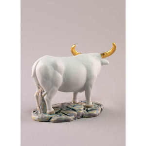 Lladro The Ox Mini Figurine