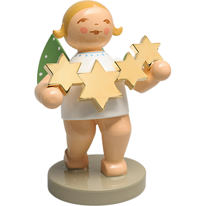 Wendt & Kuhn No 5, Star Catcher, Angel Stars, Gold-plated  Figurine