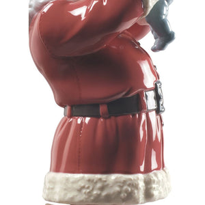 Lladro Merry Christmas Santa! Figurine