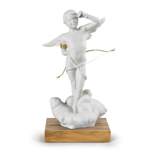 Lladro Cupid Figurine