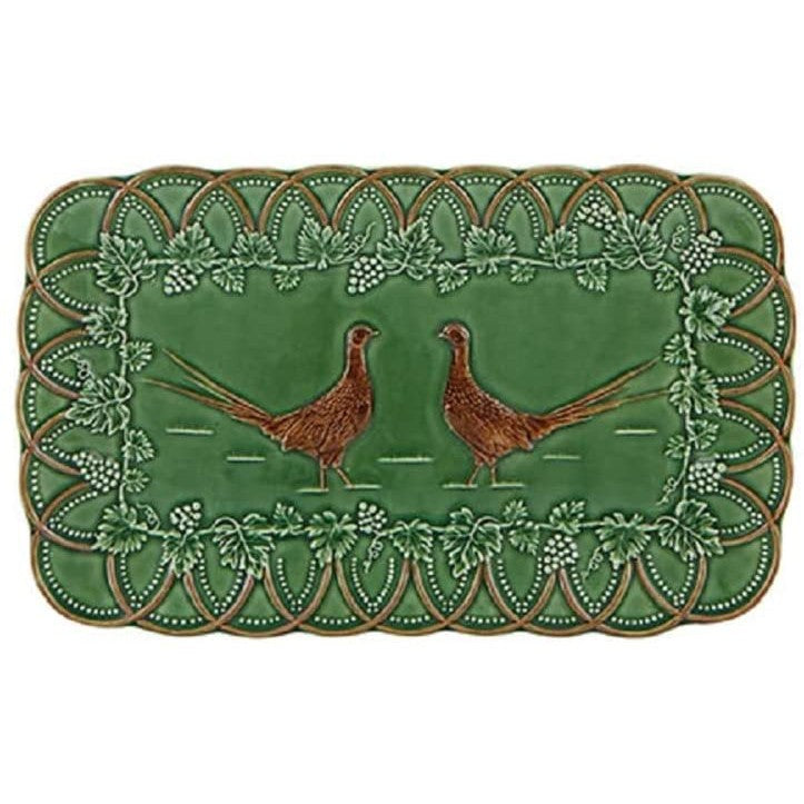 Bordallo Pinheiro Woods - Tray 34 Pheasants