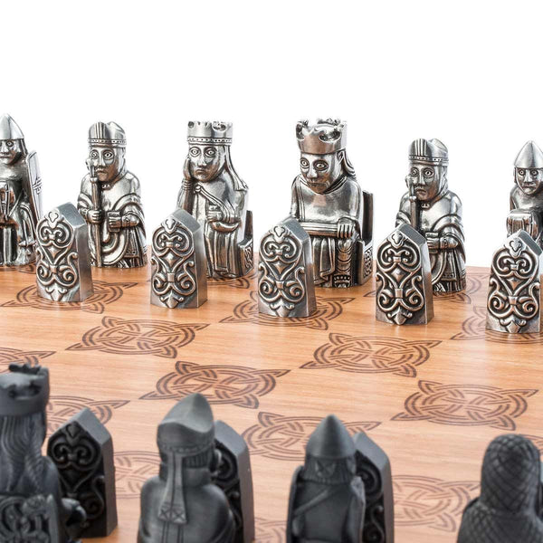 Load image into Gallery viewer, Royal Selangor Lewis Chess Set
