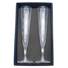 Load image into Gallery viewer, Mariposa Bellini Champagne Flutes Gift Box