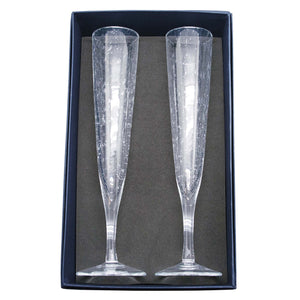 Mariposa Bellini Champagne Flutes Gift Box