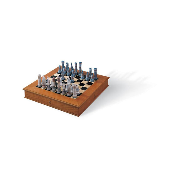 Load image into Gallery viewer, Lladro Medieval Chess Set Chess Set
