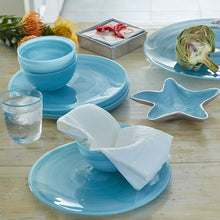 Load image into Gallery viewer, Mariposa Alabaster Aqua Dinner Plate (Set of 4)