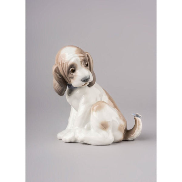 Load image into Gallery viewer, Lladro Gentle Surprise Dog Figurine

