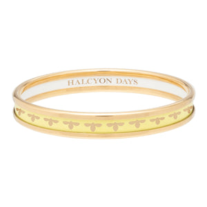 Halcyon Days - 6mm Bee - Buttercup - Gold - Bangle