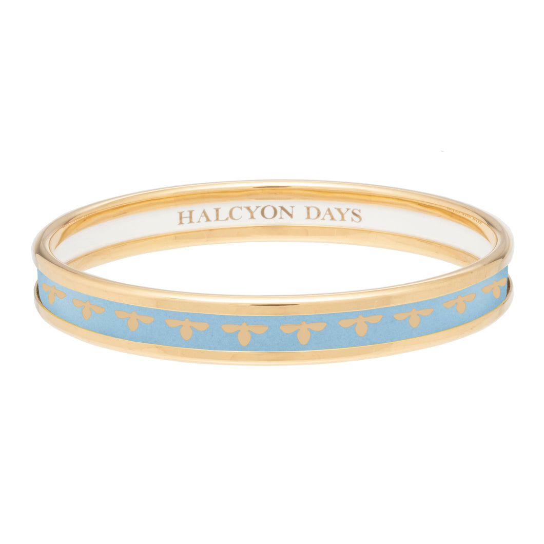 Halcyon Days 6mm Bee - Forget-me-Not - Bangle