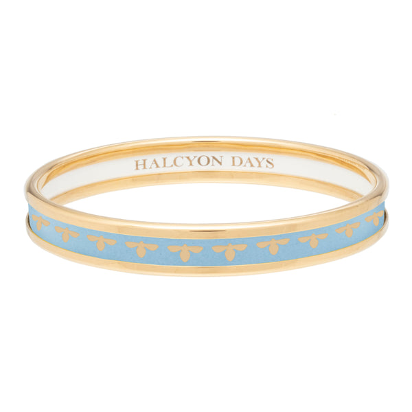 Load image into Gallery viewer, Halcyon Days 6mm Bee - Forget-me-Not - Bangle
