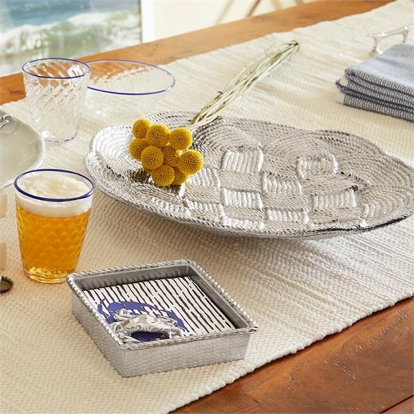 Load image into Gallery viewer, Mariposa Crab Rope Napkin Box
