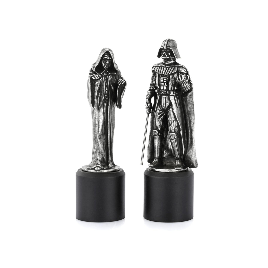 Royal Selangor Sidious & Vader King & Queen Chess Piece Pair