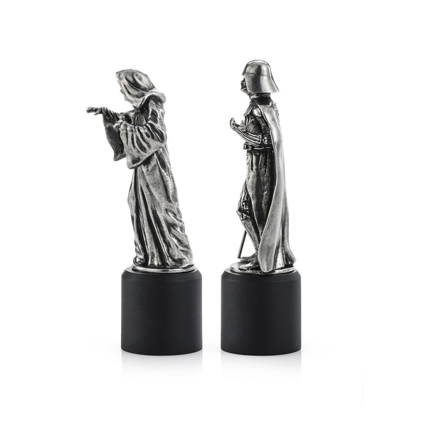 Load image into Gallery viewer, Royal Selangor Sidious &amp; Vader King &amp; Queen Chess Piece Pair
