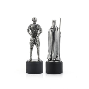 Royal Selangor Imperial Officer & Royal Guard Bishop & Knight Chess Piece Pair