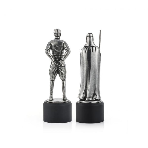 Load image into Gallery viewer, Royal Selangor Imperial Officer &amp; Royal Guard Bishop &amp; Knight Chess Piece Pair
