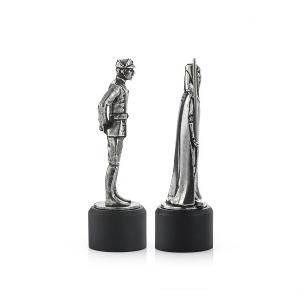 Load image into Gallery viewer, Royal Selangor Imperial Officer &amp; Royal Guard Bishop &amp; Knight Chess Piece Pair
