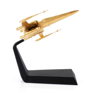 Royal Selangor Limited Edition Gilt X-Wing Starfighter Replica
