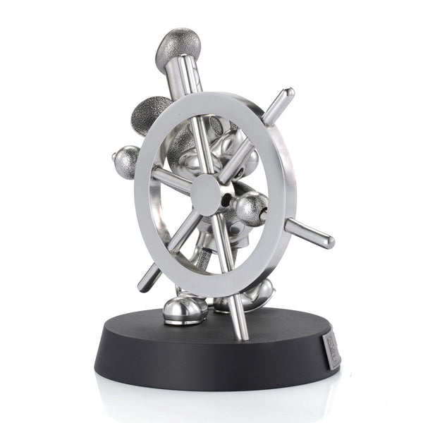 Load image into Gallery viewer, Royal Selangor Limited Edition Mickey Mouse Steamboat Willie Figurine
