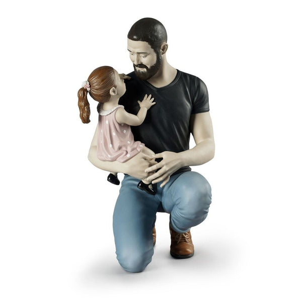 Load image into Gallery viewer, Lladro In Daddy's Arms Figurine
