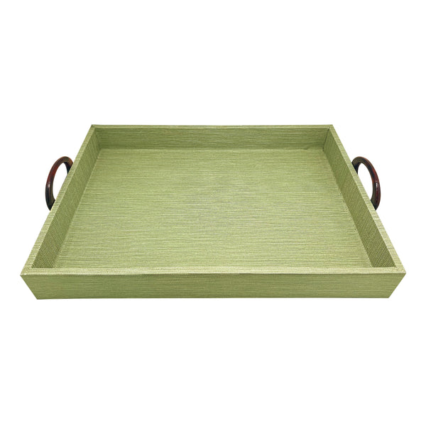 Load image into Gallery viewer, Mariposa Palma Tortoise Handled Large Tray
