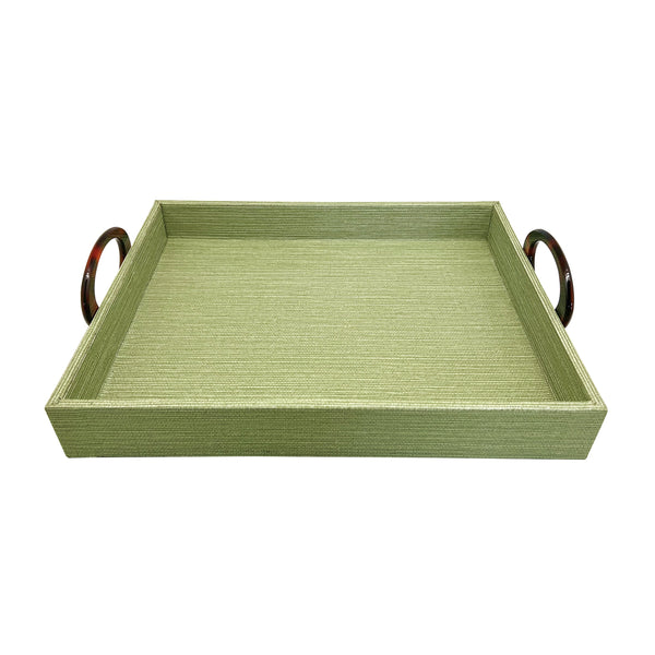 Load image into Gallery viewer, Mariposa Palma Tortoise Handled Small Tray
