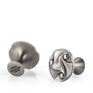 Royal Selangor Bud & Crescent Cufflinks