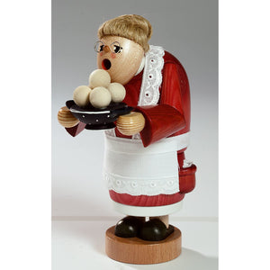 KWO Grandmother With Dumplings 6.7" Incense Smoker