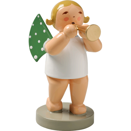 Wendt & Kuhn Angel with Small Trumpet Figurine