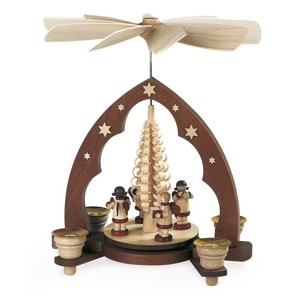 Müller - Mueller - Pyramid Music-Playing Angels, Pointed Arch