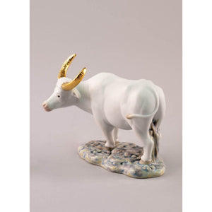 Lladro The Ox Mini Figurine