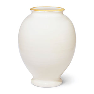 AERIN Siena Large Vase - Cream