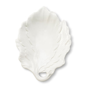 AERIN Mariella Leaf Dish - Cream