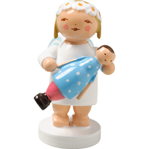 Wendt & Kuhn Marguerite angel with Doll Figurine