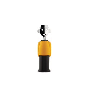 Alessi Alessandro M. Corkscrew - Yellow & Black