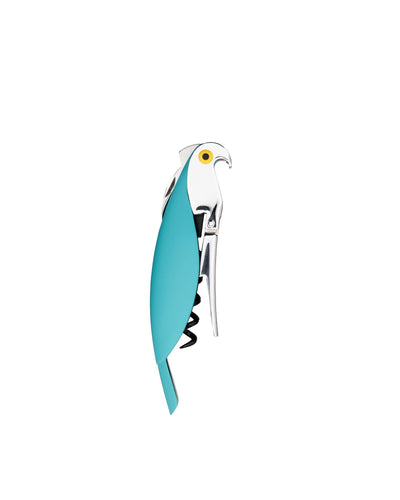 Alessi Parrot Sommelier Corkscrew Light Blue