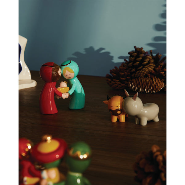 Load image into Gallery viewer, Alessi Happy Eternity Baby, Statuett, Set Of 2 Figurines
