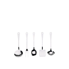 Load image into Gallery viewer, Alessi AJM19 Kitchen Cutlery Five-Piece Set, Polished