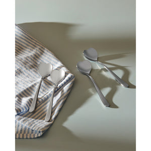 Alessi Big Love Ice Cream Spoon, Set of 6