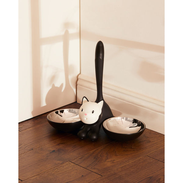 Load image into Gallery viewer, Alessi Tigrito Cat Bowl, Black
