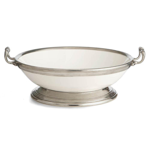 Arte Italica Tuscan Large Footed Bowl with Handles