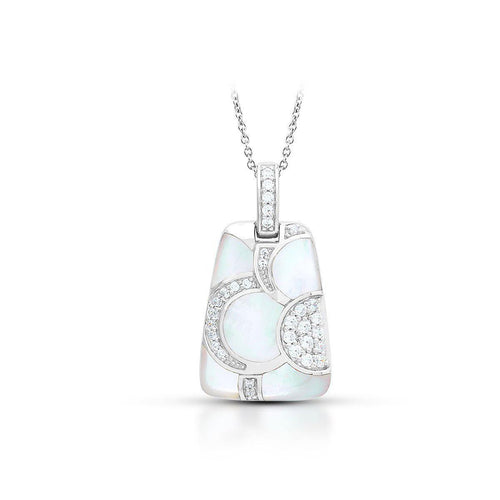 Belle Etoile Adina Pendant - White Mother-of-Pearl