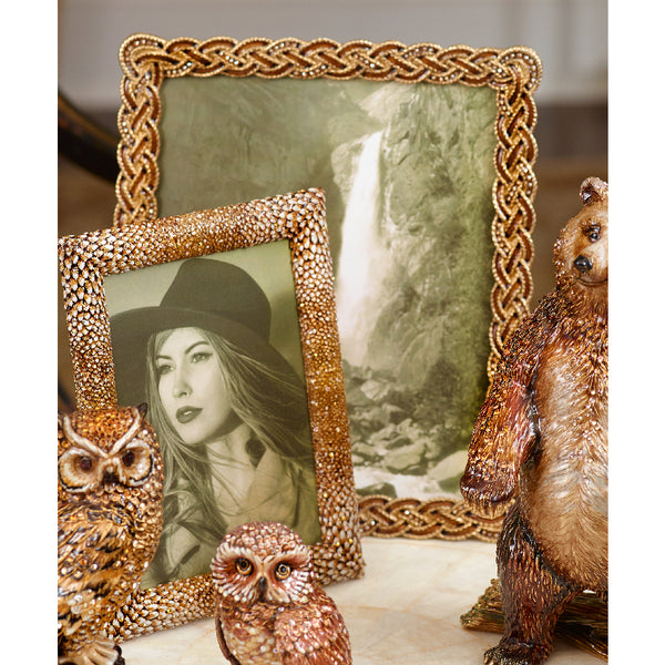 Load image into Gallery viewer, Jay Strongwater Aidan Braided 8" x 10" Frame
