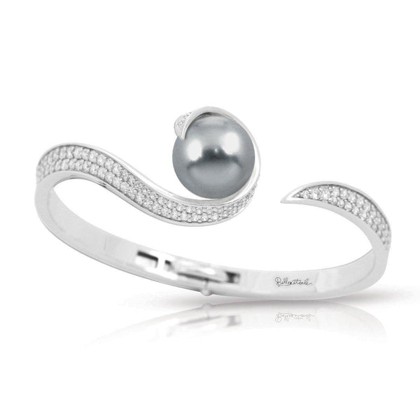 Load image into Gallery viewer, Belle Etoile Alanna Bangle - Grey
