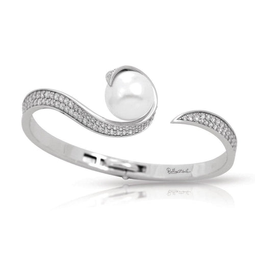 Belle Etoile Alanna Bangle - White