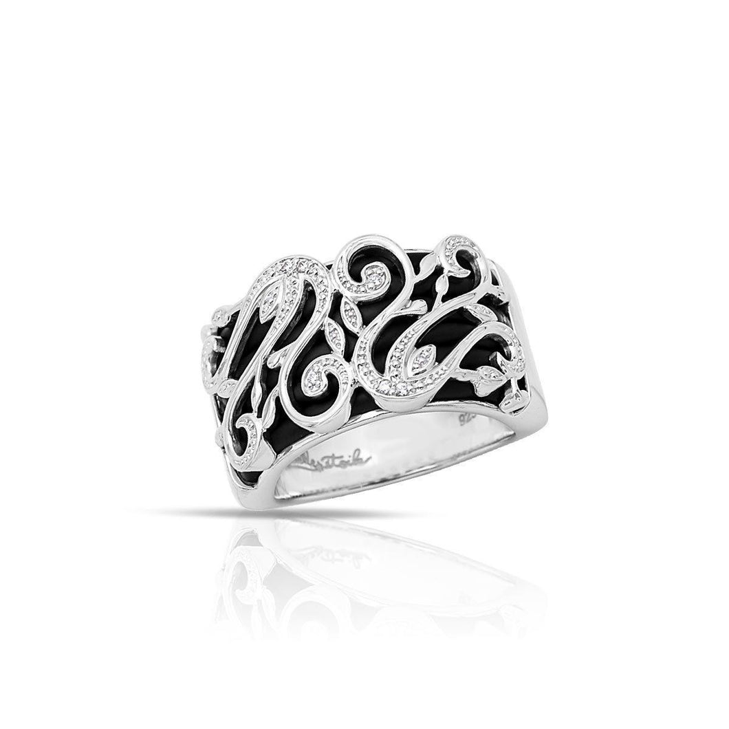 Belle Etoile Andante Ring - Black