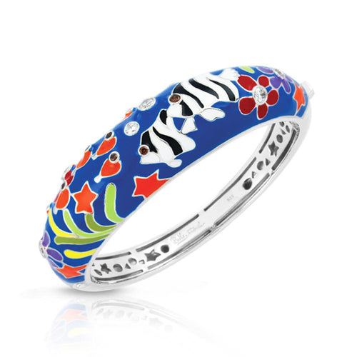 Belle Etoile Angelfish Bangle - Blue