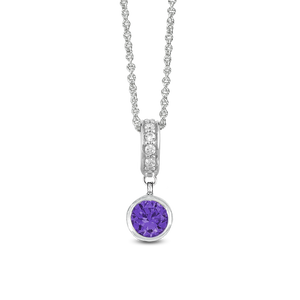Belle Etoile Annabelle Pendant - Amethyst