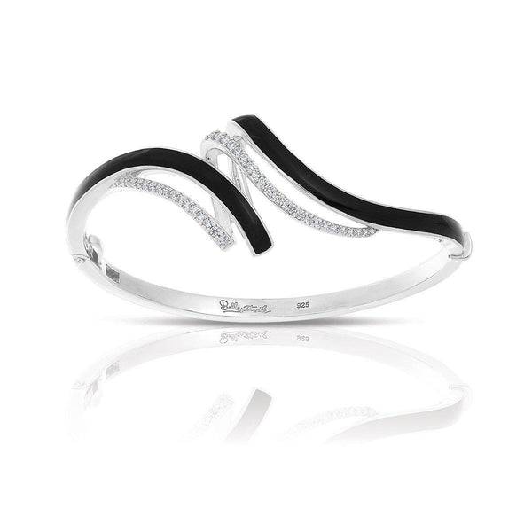 Load image into Gallery viewer, Belle Etoile Aria Bangle - Black
