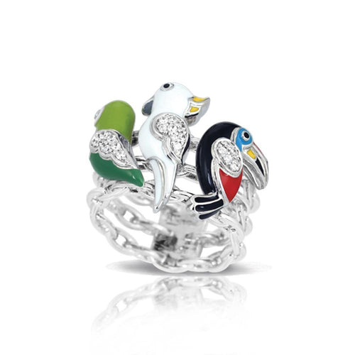 Belle Etoile Aviary Ring - Multi