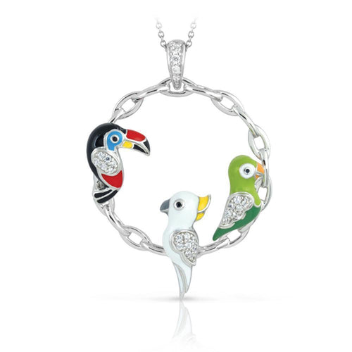 Belle Etoile Aviary Pendant - Multi